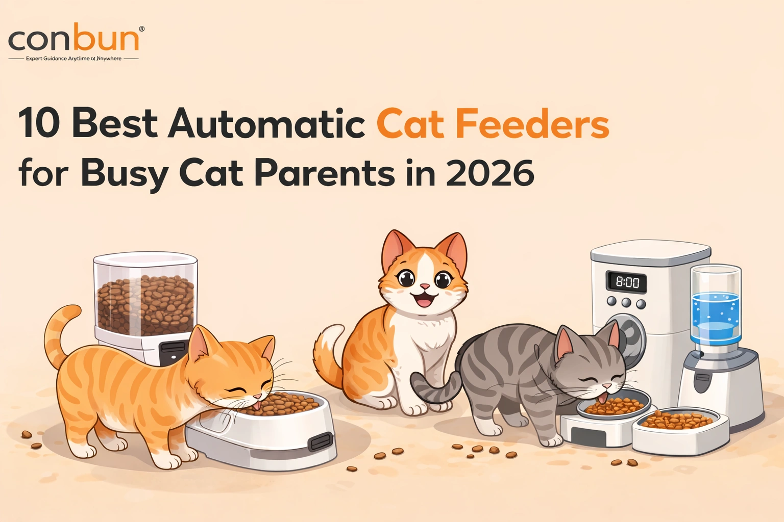 10 Best Automatic Cat Feeders for Busy Cat Parents in 2026